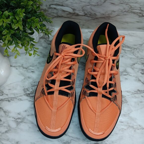 NEW Nike Kyrie Flytrap VI Orange Trance Yellow Strike Men’s Shoes Size 9.5 - Picture 2 of 8